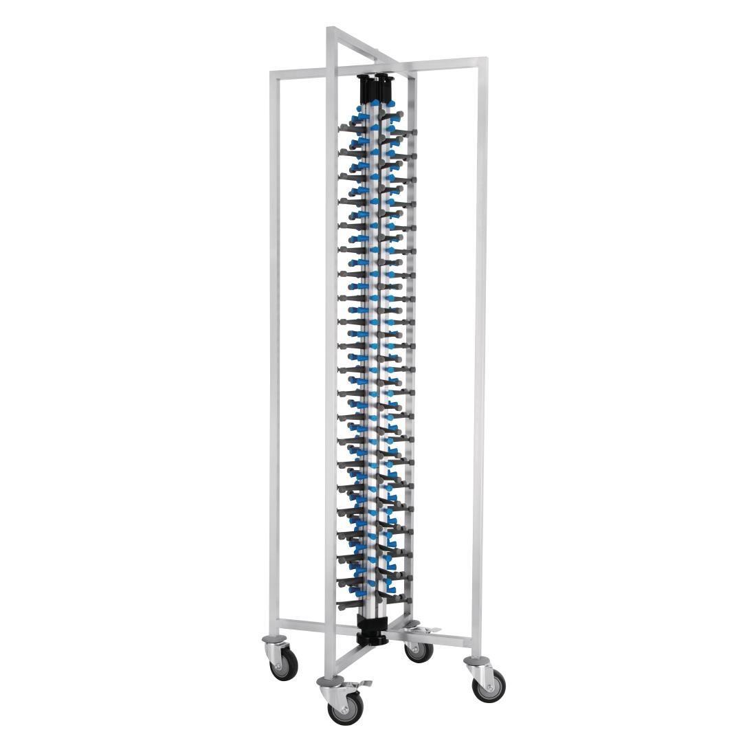 Hire Vogue Mobile Plate Rack 84 Plates – Plate Racks Rental