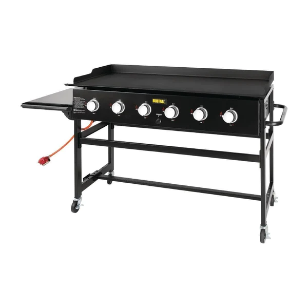 Hire 6 Burner LPG Barbecue Griddle – Barbecues Rental