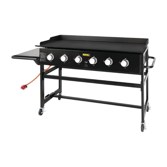 Hire 6 Burner LPG Barbecue Griddle – Barbecues Rental